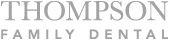 Thompson Family Dental Logo footer